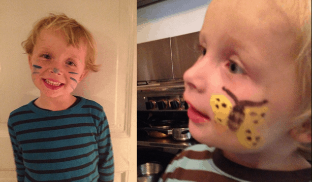 ansigtsmaling og maling fra børn nemt - Få hemmeligheden her